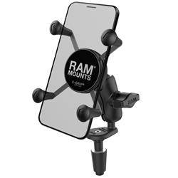 RAM® X-Grip® Phone Holder with Motorcycle Fork Stem Base