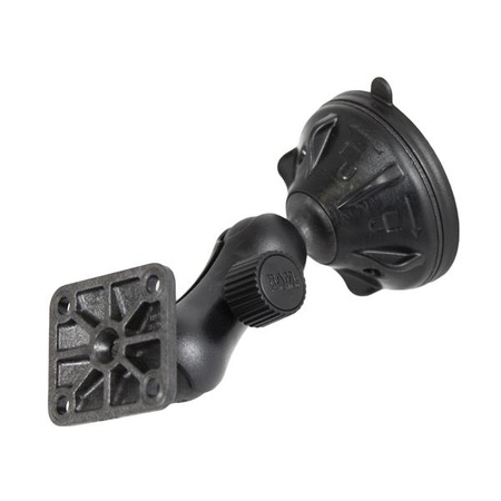 Niskoprofilowy uchwyt na przyssawkę RAM® Twist-Lock™ ze wzorem otworów AMPS