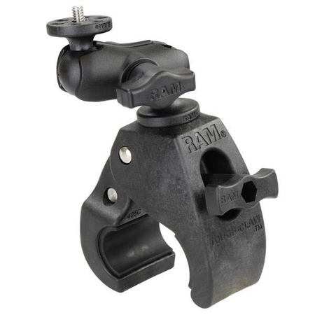 RAM® Tough-Claw™ Medium Clamp Mount z adapterem kamery sportowej 1/4"-20