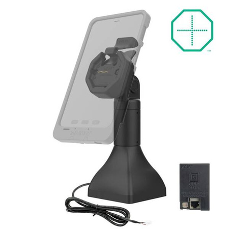 GDS® Uni-Conn™ Powered 7" Pedestal Dock with PoE