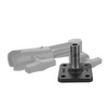 Pozioma podstawa montażowa RAM® ze słupkiem 1/2" NPT