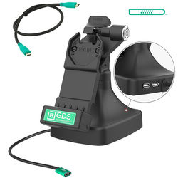 Stacja dokująca GDS® Uni-Conn™ z blokadą pochylenia i obrotu z USB-C + dane