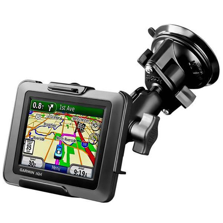 RAM® Twist-Lock™ Uchwyt z przyssawką do Garmin nuvi 220, zumo 220 + Więcej