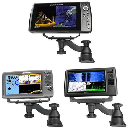 RAM® Poziome 6-calowe ramię wychylne do echosondy wędkarskiej i plotera