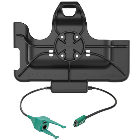 RAM® USB-C Powered Dock + USB-A & RJ45 Data dla Tab Active5 Pro i 4 Pro