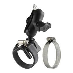 RAM® Strap Hose Clamp Mount with 1/4"-20 Stud