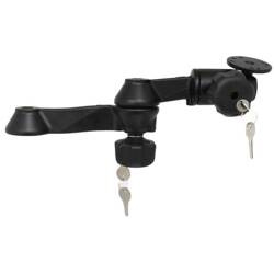 RAM® 12-calowe podwójne ramię wahadłowe z blokadą i okrągłą płytą