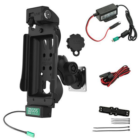 Zestaw samochodowy GDS® Tough-Dock™ z blokadą do Samsung Tab A7 Lite 8,7"