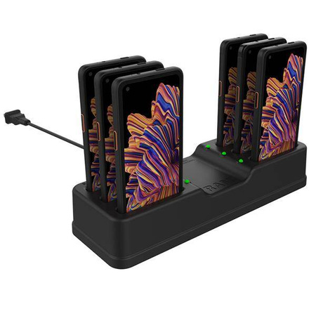 6-portowa stacja ładująca RAM® do Samsung XCover Pro