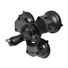 RAM® Twist-Lock™ Triple Suction Mount with 1/4"-20 Stud