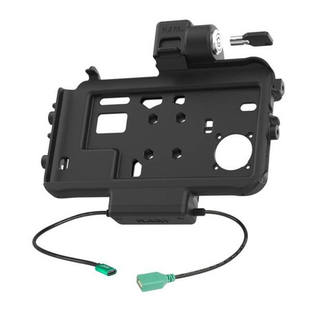 RAM® Low-Profile Locking Power + Single USB Dock dla Tab Active5 i 3
