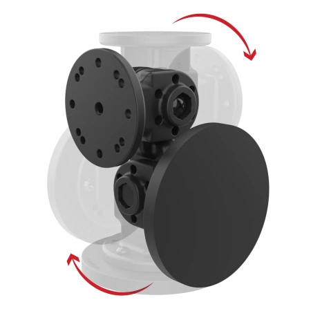 Uchwyt magnetyczny RAM® Dual 90-Degree Pivot