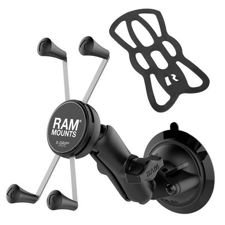 RAM® X-Grip® Duży uchwyt na telefon z przyssawką Twist-Lock™ - średni