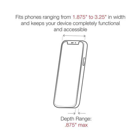 Uchwyt na telefon RAM® X-Grip® z RAM® Snap-Link™ Tough-Claw™
