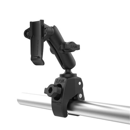 RAM® Tough-Claw™ Small Clamp Mount z uchwytem Garmin Spine Clip