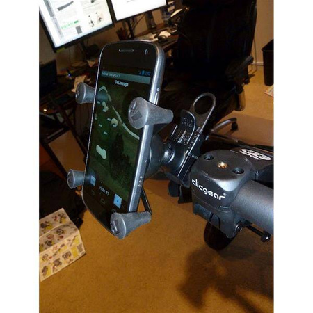 Uchwyt na telefon RAM® X-Grip® z uchwytem na szynę RAM® EZ-Strap™