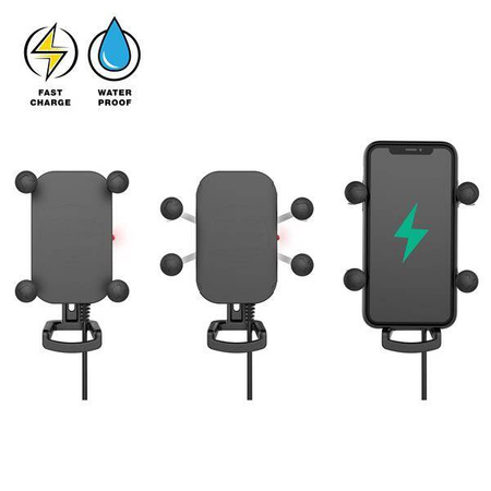 RAM® Tough-Charge™ 15W Uchwyt z przyssawką do ładowania bezprzewodowego