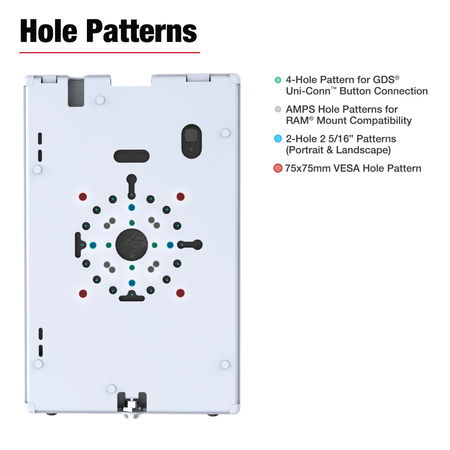 RAM® Safe-Case™ for Zebra ET4x 8" Tablet - Gray