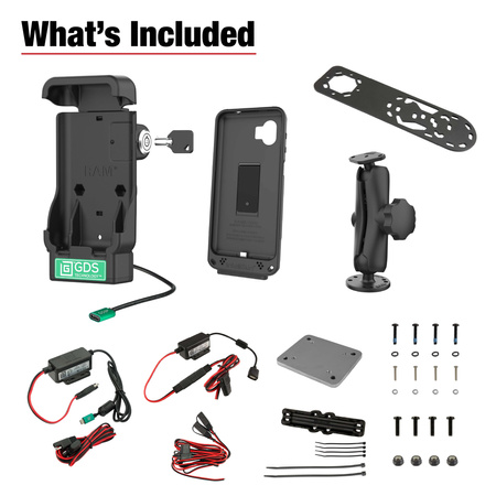 GDS® Aina PTT Voice Responder Locking Bundle dla XCover7 Pro i 6 Pro