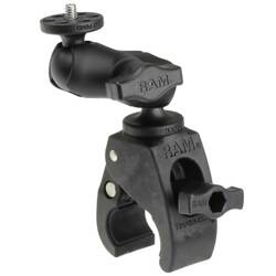 RAM® Tough-Claw™ Small Clamp Mount z adapterem kamery sportowej 1/4"-20