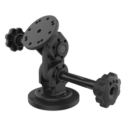 Uchwyt magnetyczny RAM® Dual Straight Pivot z pokrętłem