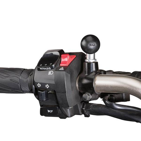 Adapter kulowy RAM® ze słupkiem gwintowanym M10-1,25