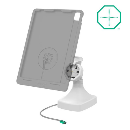 GDS® Uni-Conn™ Powered Tilt & Swivel Dock with USB-C - Gray