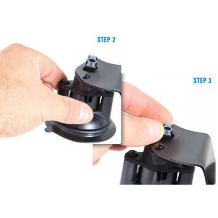 RAM® X-Grip® with RAM® Twist-Lock™ Pivot Suction for 9"-11" Tablets