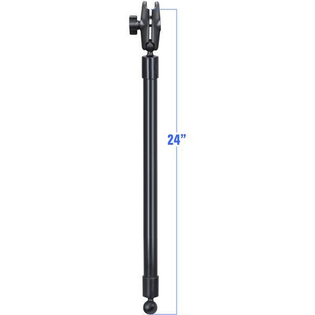 RAM® 24-calowe przedłużenie rur PVC z końcówkami kulowymi i ramieniem z podwójnym gniazdem