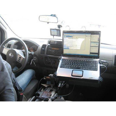 Uchwyt na laptopa RAM® No-Drill™ do Nissan Frontier '05-24 + więcej