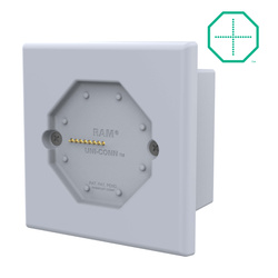 Zasilana stacja dokująca GDS® Uni-Conn™ z PoE (gniazda europejskie) - szara