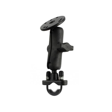 RAM® Handlebar U-Bolt Composite Double Ball Mount with Round Plate