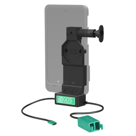 GDS® Uni-Conn™ Dock + Dual USB-A z przyciskiem zwalniającym