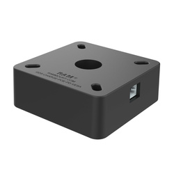 RAM® PoE to Power Delivery Module z wzorami otworów VESA i cokołu