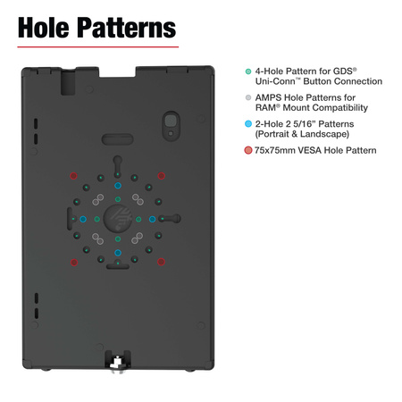 RAM® Safe-Case™ dla tabletu Zebra ET4x 8"