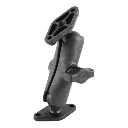RAM® Universal Composite Double Ball Mount z dwoma płytkami diamentowymi