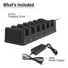 GDS® 6-Port Power + 6-Port RJ45 Dock for Tablets with IntelliSkin®