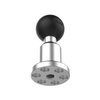RAM® Aluminum Pin-Lock Ball Adapter with 1/4"-20 Female Thread - B Size