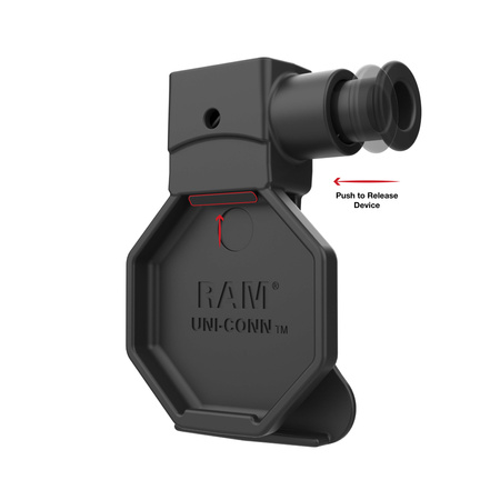 RAM® Belt Clip Holder with Release Button for GDS® Uni-Conn™ Button