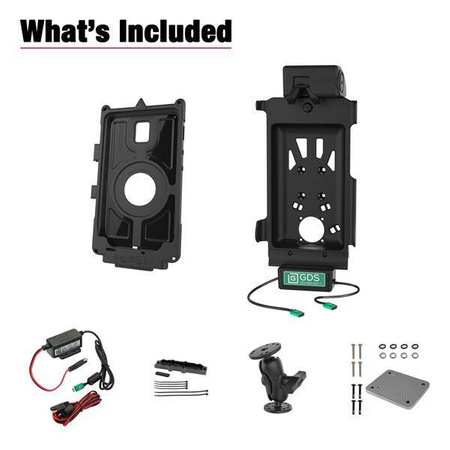 Zestaw samochodowy GDS® Tough-Dock™ Klein VALOR PTT dla tabletu Samsung Tab Active3