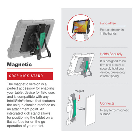 Magnetyczna podstawka GDS® Hand-Stand™ do tabletu Zebra ET4x 10" Enterprise