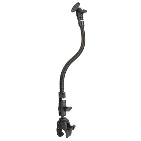 RAM® Tough-Claw™ Mount with 18" Rod and Round Plate