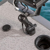 RAM® Drill-Down Marine Electronic Mount with Cable Manager