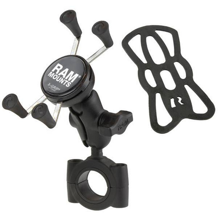 RAM® X-Grip® Phone Mount with RAM® Torque™ Large Rail Base - Short