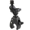 RAM® Tough-Claw™ Clamp Mount with Action Camera Adapter - Aluminum