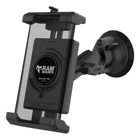 Uchwyt na telefon RAM® Quick-Grip™ Pro XL z przyssawką Twist-Lock™