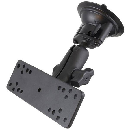 Uchwyt RAM® Twist-Lock™ z przyssawką i płytką elektroniczną - średni