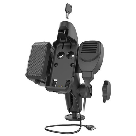 RAM® Double Ball Mount do Sonim XP5s z zestawem głośników i przewodów