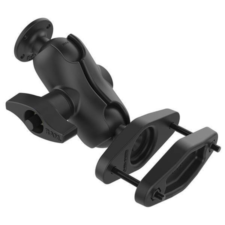 RAM® 4" kwadratowe mocowanie słupka z okrągłą płytką AMPS - rozmiar D