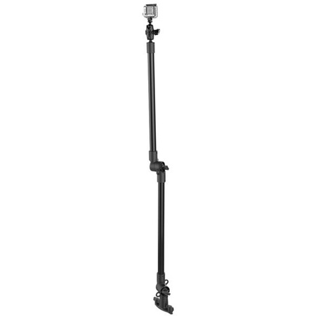 RAM® Tough-Pole™ 48" Action Camera Mount with Double Pipe & Track Base